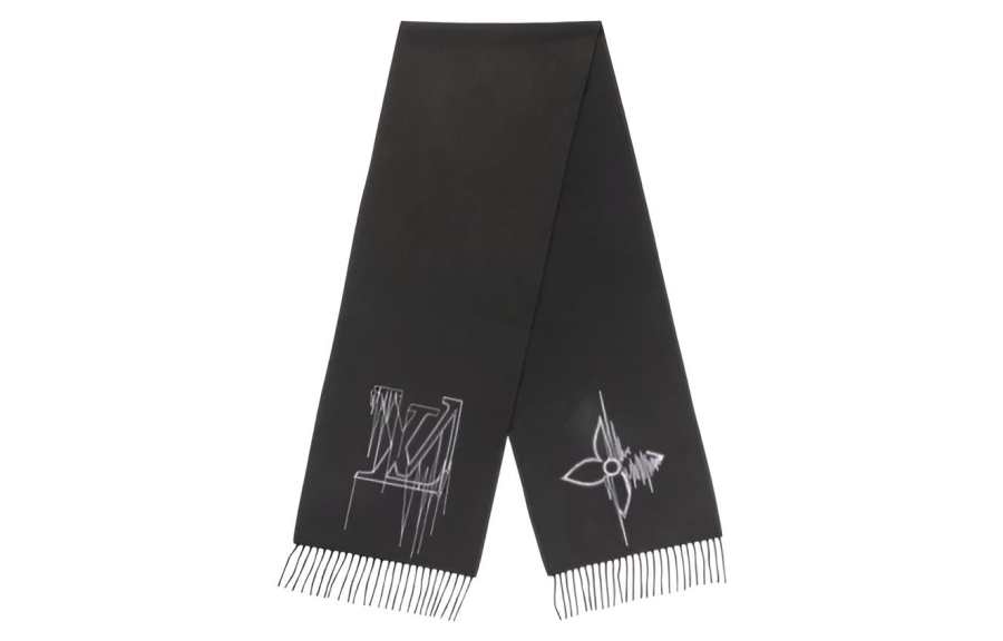 LOUIS VUITTON Cashmere Scarves Unisex