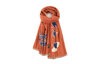 BAIJUAN Knit Scarves Unisex