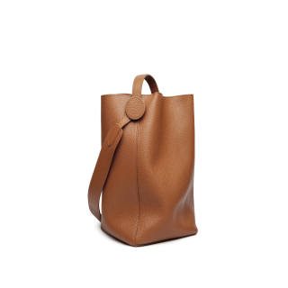 AJ AOIRJ Cow Leather Bucket Bag, Tote Bag, Shopping Bag, Shoulder Bag, Crossbody Bag Women's Multicolor
