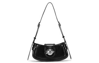 JELLYTOYBOY Cow Leather Moon Bag Shoulder Bag Regular Women's Multicolor