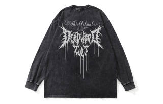 WHISTLEHUNTER T Shirts Unisex Black Crew Neck Moderate Straight Fit