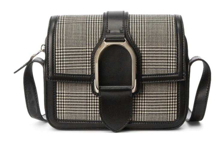 Ralph Lauren Collection Cow Leather Crossbody Bags Regular Women's Black