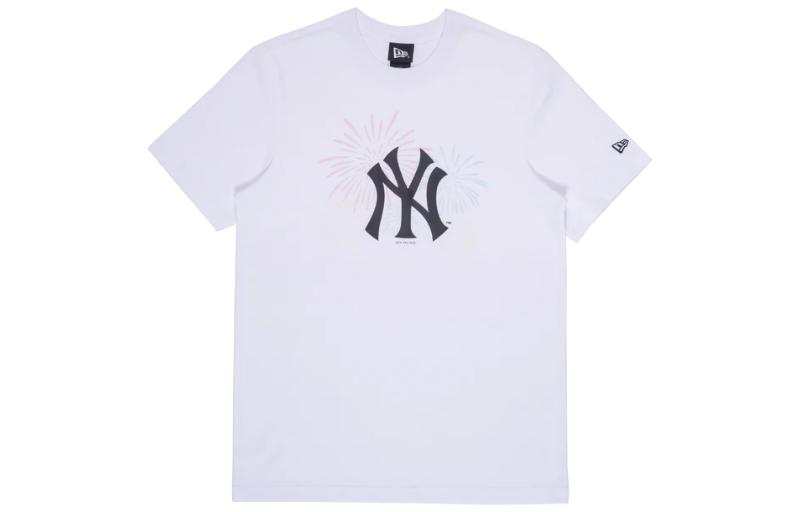 New Era FW22 T Shirt Unisex White