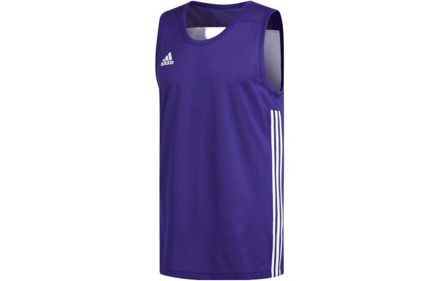Adidas Adidas T Shirts Men's Purple Crew Neck Moderate Straight Fit
