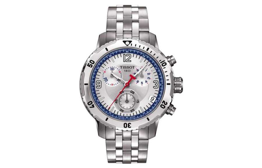 TISSOT Junchi 200 Collection Quartz Movement Waterproof Men's Watch 41mm Silver Dial Stainless Steel Case