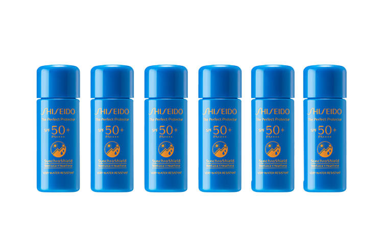 SHISEIDO Blue Big Sun Protection Sample Pack Sun And UV Protection 7ml*6