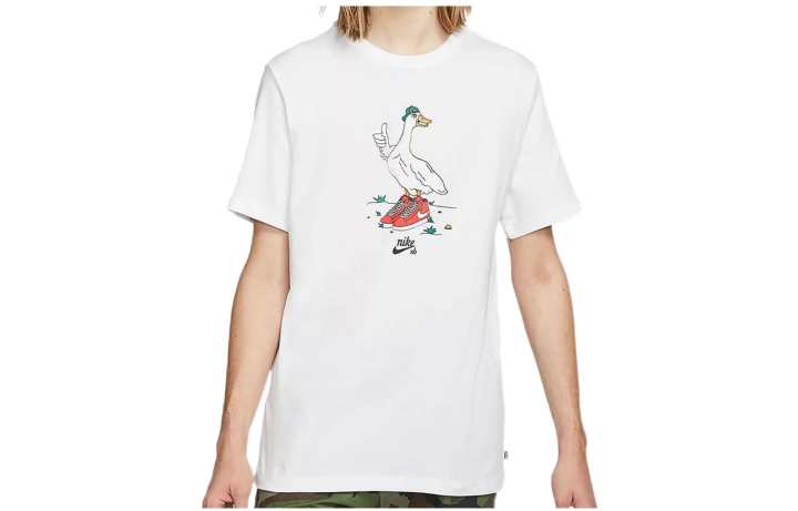 Nike Nike SS20 Set in Sleeve T Shirt Unisex White
