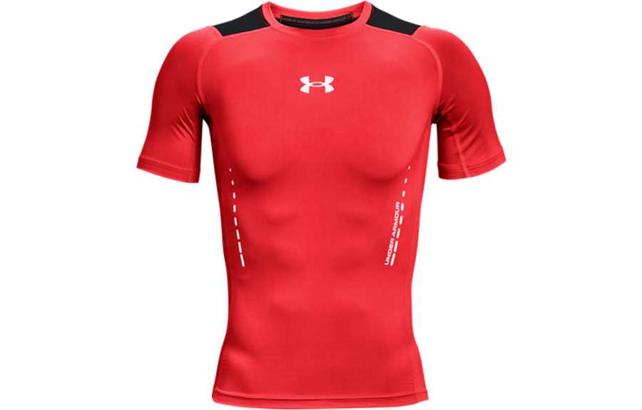 Under Armour Under Armour Men's Logo Print Compression T-Shirt Red