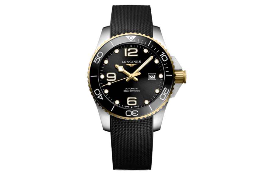 LONGINES Comcast Diving Collection Automatic Mechanical Movement 300m Waterproof Men's Watch 43mm Black Dial