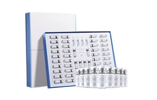 LUCENBASE Peptide Freeze Dried Powders Acne Fighting Fade Acne Marks Skincare Product Set Box