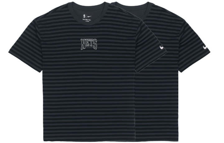 Nike Nike T Shirts Men's 2 Pack Black Crew Neck Moderate Straight Fit