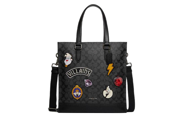 COACH COACH X Disney Collaboration Graham Coated Canvas With Leather