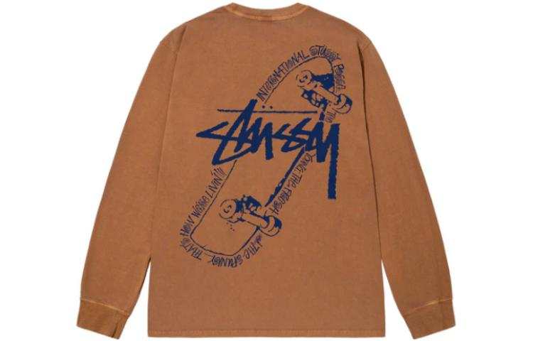 Stussy Skate Posse Pigment Dyed Ls Tee