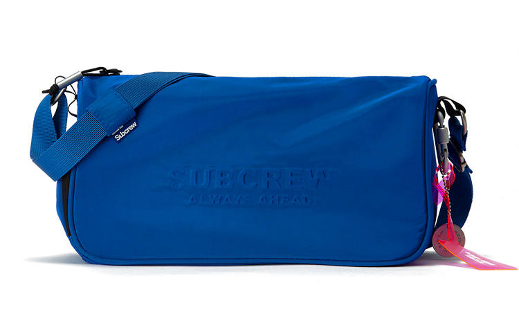 Subcrew Polyester Toast Bag, Shoulder Bag, Crossbody Bag Medium Unisex Blue