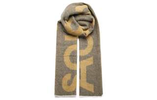 Acne Studios 【Previous Season】intarsia-logo wool-blend scarf