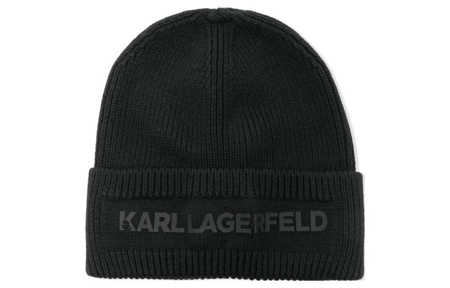 KARL LAGERFELD / Karl Lagerfeld Jeans Beanies Unisex Black