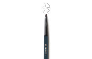 Florasis Snail Dark Cyan Preserved Flower Eyebrow Pencil Slim Long Lasting Waterproof And Sweat Resistant 0.08g