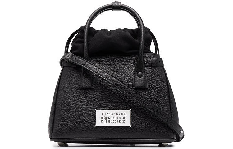 Maison Margiela 5AC Calfskin Shoulder Bag, Crossbody Bag, Handbag Women's Black