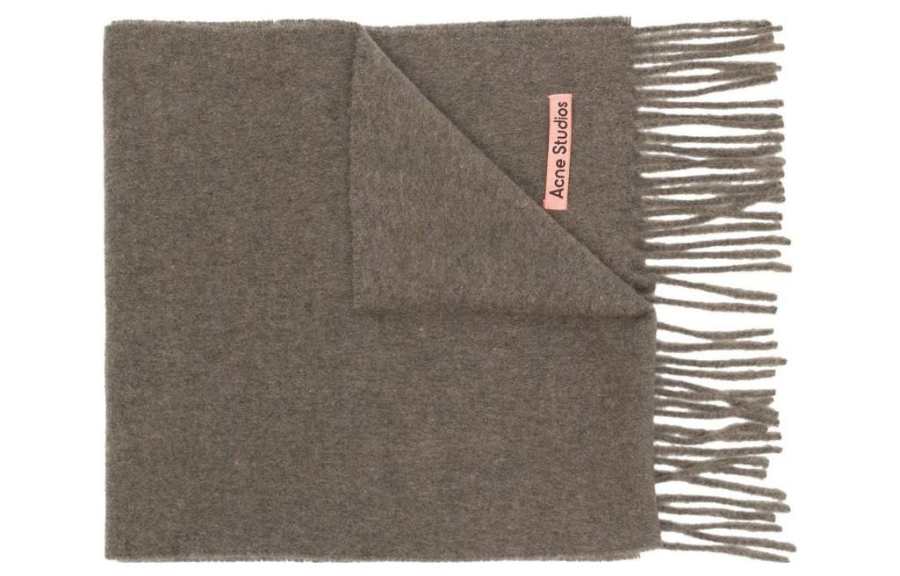 Acne Studios 【Previous Season】fringed wool scarf