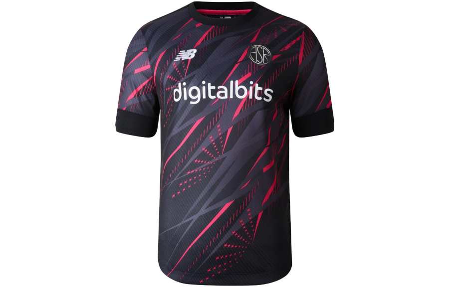 New Balance New Balance A.S. Roma 3RD T Shirt Men's Black