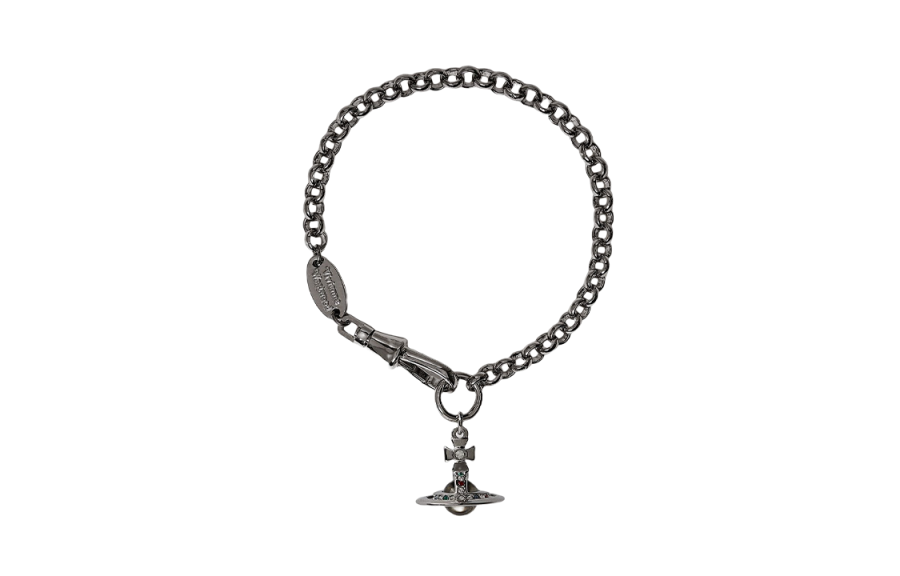 Vivienne Westwood Brass Bracelets Women's Gunmetal Gray