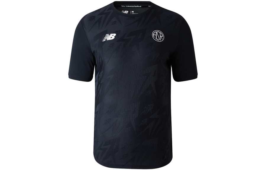 New Balance New Balance T Shirts Unisex Black Crew Neck Moderate Straight Fit