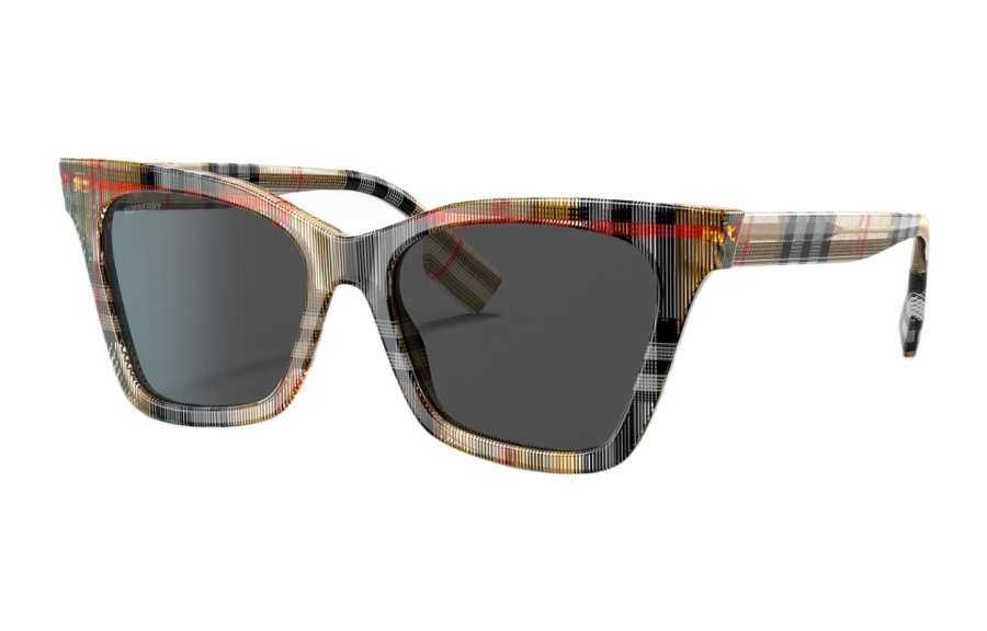 Burberry Vintage check Cat eye Sunglasses