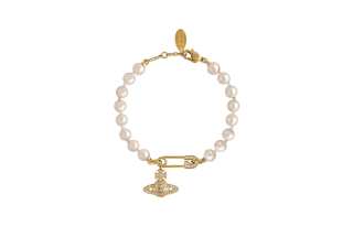 Vivienne Westwood Lucrece Pearl Bracelets Women's Gold