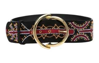 ETRO Bead Ornament Pin Buckle Women's Width 6cm