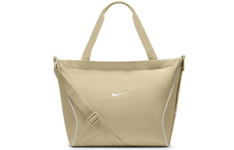 Nike Nike Sportswear Essentials Fabric Tote Bag, Shopping Bag, Shoulder Bag, Handbag Regular Unisex Rattan Yellow