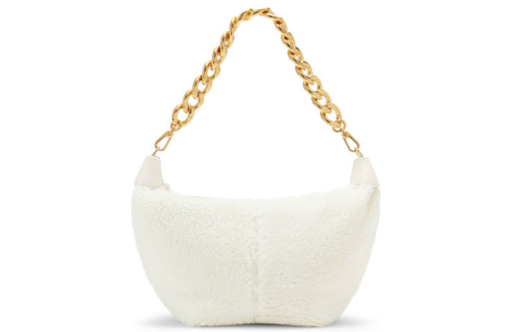 CHARLES&KEITH Fabric, PU Tote Bag, Shopping Bag, Shoulder Bag Women's Chocolate/Black/White