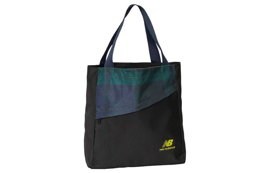 New Balance New Balance Canvas Tote Bag, Shopping Bag, Shoulder Bag, Handbag Regular Unisex Black