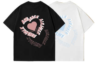Airwalk T Shirts Unisex Crew Neck Thin Straight Fit