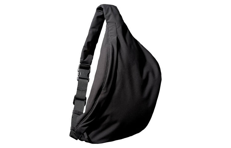 Balenciaga Gap X Yeezy Three Way Collaboration Polyester Sling Bag, Shoulder Bag, Crossbody Bag Medium Unisex Black