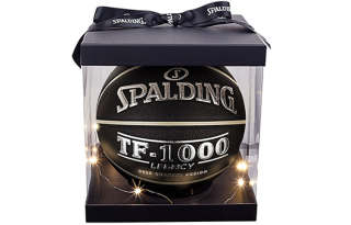 SPALDING TF Collection TF 1000 74 520Y Microfiber Leather Elite Quality Basketball Black Size 7 Training Competition