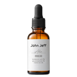 JOHN JEFF JohnJeff Alpha Hydroxy Acids Serum Lotion Exfoliating