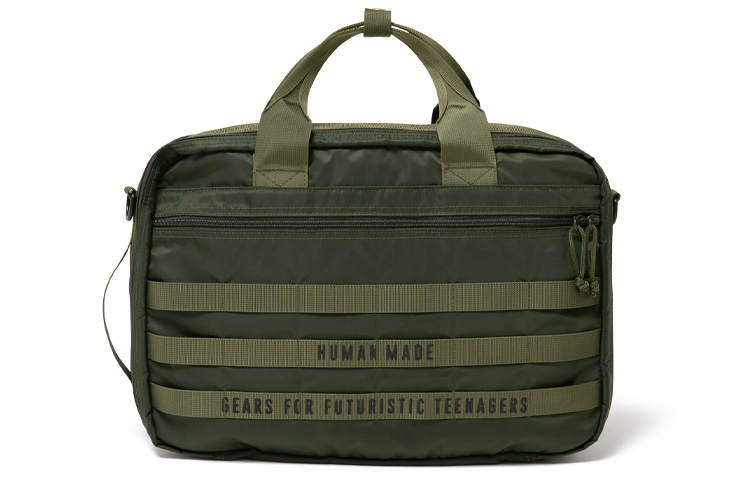HUMAN MADE HUMAN MADE 3 Way Military Bag Olive Drab