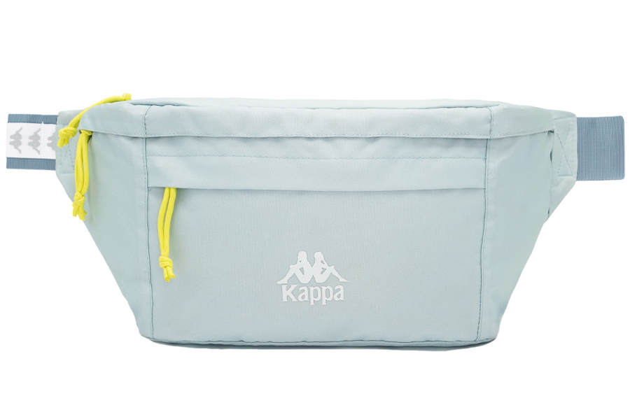 Kappa Polyester Dumpling Bag, Crossbody Bag, Sling Bag Regular Unisex Icy Spring Blue