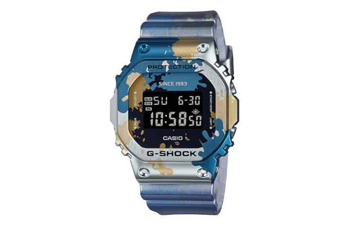 CASIO CASIO Men Full Metal Series Black Watch GM-5600SS-1PR
