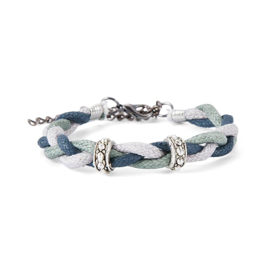 Zeroline Zeroline Cotton Rope, Copper Alloy Bracelets Unisex