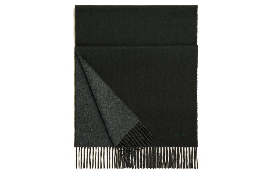 HERMES HERMES Cashmere Knit Scarves Men's