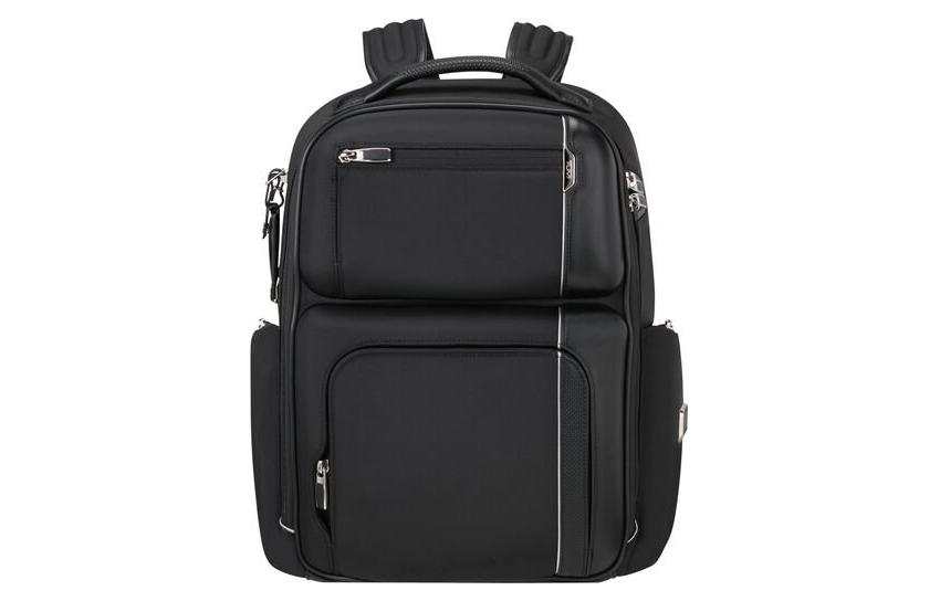 TUMI TUMI Arrivé Leather Detail Laptop Bag Backpack Men's Black