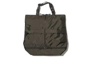 UNIQLO Polyester One Shoulder Handbag Regular Unisex Dark Olive
