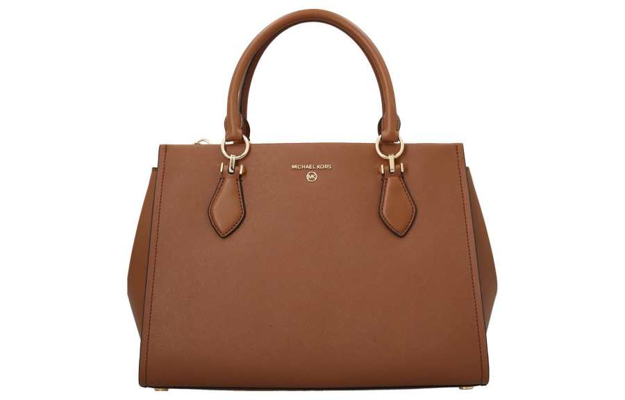 MICHAEL KORS Leather Shoulder Bag, Crossbody Bag, Handbag Regular Women's Brown