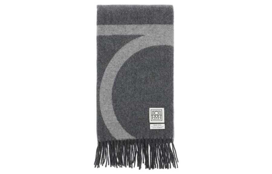 TOTEME Totême Panelled Fringed Scarf