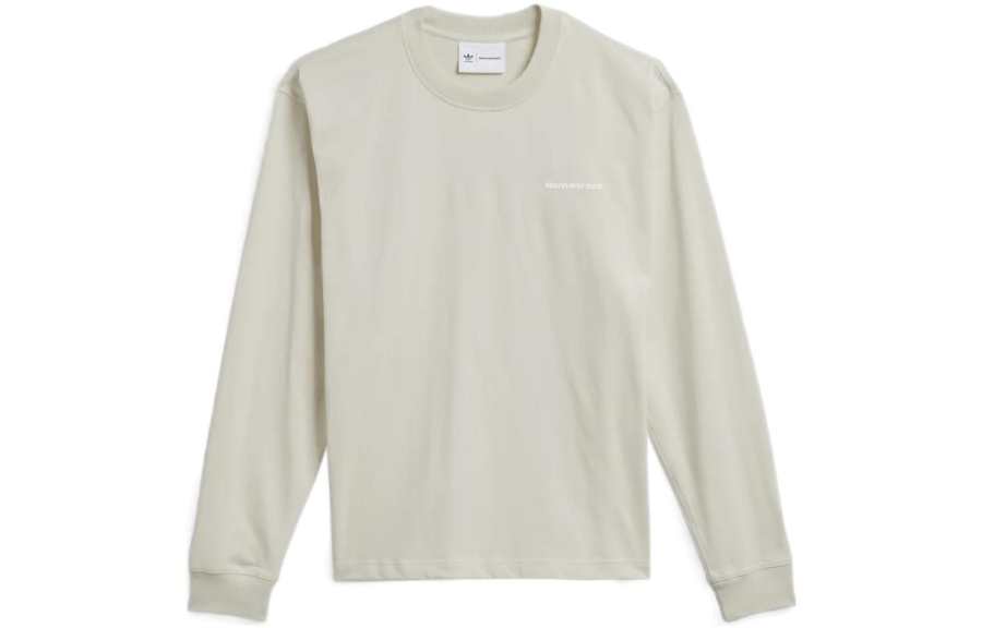 Adidas Originals T Shirts Unisex Brown Crew Neck Moderate Straight Fit