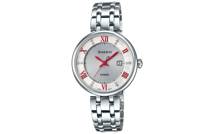 CASIO CASIO Women's SHEEN Silver Watch SHE-4519D-7A