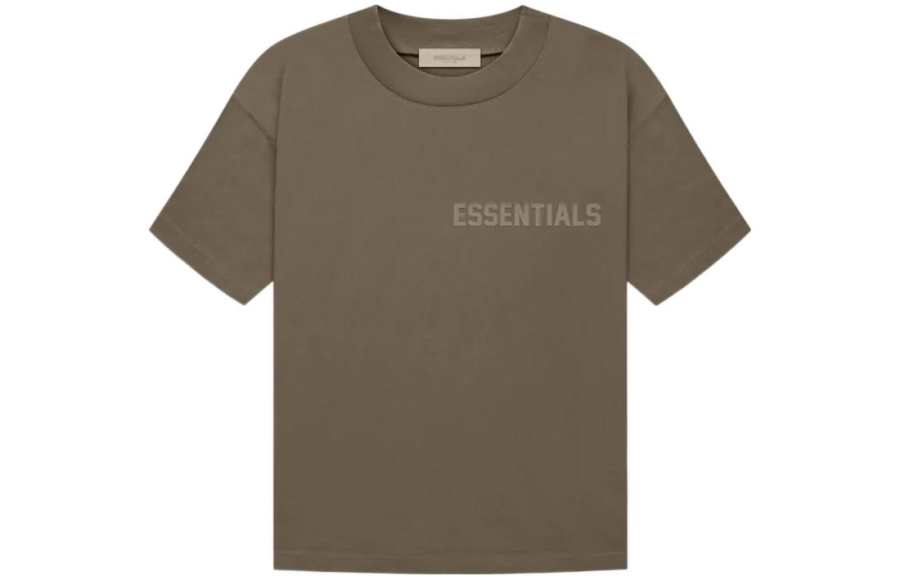 Fear Of God Essentials T Shirt Men's Wood Coffee