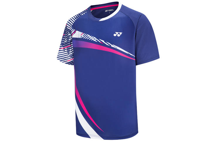 YONEX T Shirts Men's Crew Neck Moderate Straight Fit