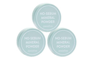 Innisfree YUESHIFENGYIN Oil Control Mineral Loose Powder No Transfer, Non Cakey Setting New Version 5g*3/10g*2